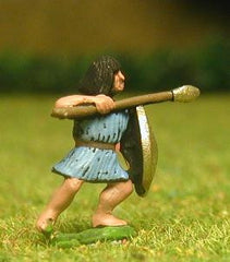 ANK26 Saite Egyptian: Spearman with round shield