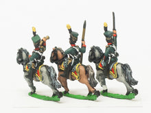 AST33 Austrian Cavalry 1805-14: Command: Lancer Officer, Standard Bearer & Trumpeter