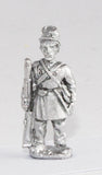 BG106 Union or Confederate: Infantry in Frock Coat & Kepi: At attention