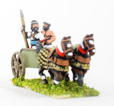 BS109 Sea Peoples: 2 Horse Chariot with General & driver