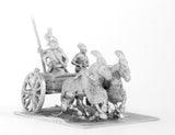 CHO6 Shang or Chou Chinese: Two horse Heavy Chariot with driver, archer and spearman