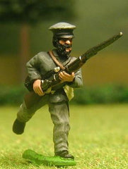 CON4 Confederate Infantry: Charging, in Sack Coat (assorted)