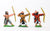 CRU26  Seljuq archers, assorted poses
