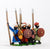 CRU5 Arab spearmen with round shields, assorted poses