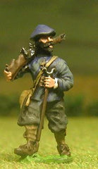 ECW14 Scots Covenanters: Musketeer advancing (assorted heads)