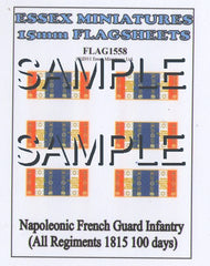 Flag 1558 Napoleonic: French Guard Infantry (All Regiments 1815 100 days)