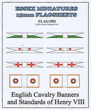 FLAG1582 English Cavalry Banners and Standards of Henry VIII