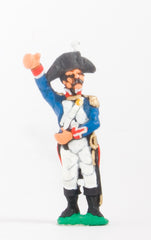 FN41 Line Infantry 1804-12: Standard bearer in Chapeau at attention