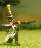 FN57 Line Infantry 1804-12: Voltiguer in Shako kneeling, firing