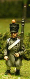 FN63 Line Infantry 1804-12: Fusiler in Greatcoat & covered Shako, advancing