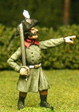 FN68 Line Infantry 1804-12: Officer in Greatcoat & Chapeau, advancing