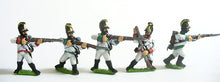 AST16 Assorted German Fusiliers in Helmets, firing/loading
