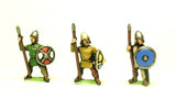DGS6 Dark Age: Medium Spearmen with helmets & round shield
