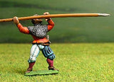 LM23 Landsknechts: Pikeman with Pike horizontal (middle rank)