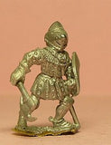 M23 Dismounted Knight c.1380 in Studded Jack, Plate Armour & visored Bascinet