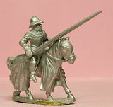 M30Mounted Knight c.1400 in Plate Armour & Kettle Helm