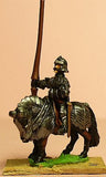 MER11 Late Medieval: Knights, 1420-1480AD in Full Plate & Sallet with Lance, on Armoured Horse