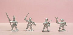MER36a Early Renaissance: Dismounted Knights / Men at Arms 1350-99AD