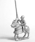 MER49 Late Medieval: Gendarme in Closed Helm with no plume on Armoured Horse