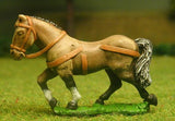 H2 Horses: Unarmoured: Heavy / Medium walking, head variants