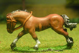 H3a Horses: Unarmoured: Medium/Heavy galloping with legs outstretched, head variants