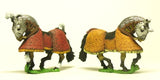 H44 Horses: Ancient: Fully Armoured: Fully armoured with cloth cover and mail neck armour