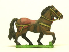 H49 Horses: Medieval: Moslem, trotting