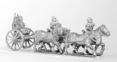 KOE3 French horse artillery limber with four horses, two drivers, two gunners