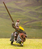 M3d Later Medieval: Mounted Knight c.1355 in Great Helm with Boar Crest