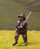 M6f Later Medieval: Dismounted Knight c.1360 in Kettle Helm