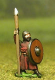 MER32 Late Medieval: Isleman / Galloglaich in Long Tunic with Round Shield & Spear