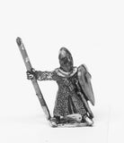 MID48 Heavy Spearmen with Kite Shield, in Long Mail Coat & pointed helm