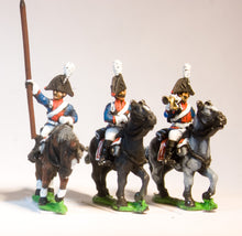 NUPPN63 Cavalry: Dragoon Officer, Standard Bearer & Drummer