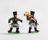NV14 Bavarian 1805-14: Command: 4 Jager Officers & 2 Hornists