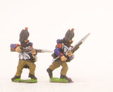 PN47 French: Old Guard: in Campaign Dress & Chapeau, in charging poses
