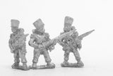 PN50 French: Middle Guard 1806-1814: Fusiliers Chasseurs in Campaign dress at the ready