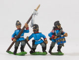 PO26 Prussian: Bavarian Line Infantry or Jager: Command: Officer, Standard Bearer & Drummer