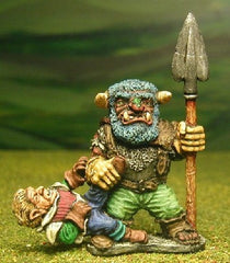 Q52 Small Giant with Spear and captive Elf