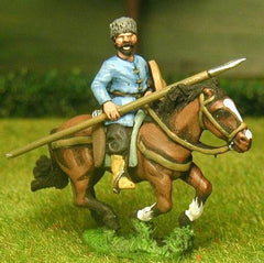 RC10 Cossack: Cavalry with Lance, Bow & Shield, head variants