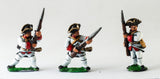 SYF1b Seven Years War French: Fusiliers, at the ready, assorted poses
