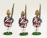 SYP5a Seven Years War Prussian: Fusilier at attention (variants)