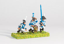 WES6 Westfalia or Berg: Line Infantry: Command: Officer, Standard Bearer & Drummer
