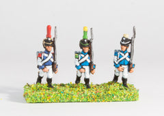WES4 Westfalia or Berg: Line Infantry, Voltigeur or Grenadier 1812-15, in Shako