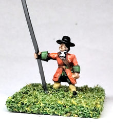 BRO79 European Armies: Pikemen in Long Coat & Wide Brim Hat (Irregular)