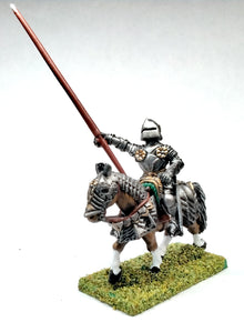 M46 Mounted Knight c.1465 in Gothic armour & Sallet