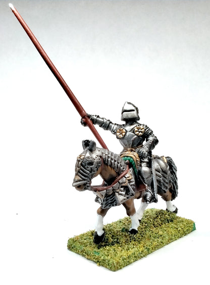 M46 Mounted Knight c.1465 in Gothic armour & Sallet