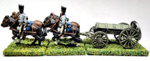 NE12 French: Ammunition caisson with four horse team & two drivers
