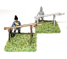 NE14 Congreve rocket launchers & crew