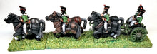 NE31 Russian: Horse Artillery limber with 6 horses, three drivers & two seated gunners