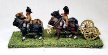 NE37 Austrian: Limber, four horse team with two drivers